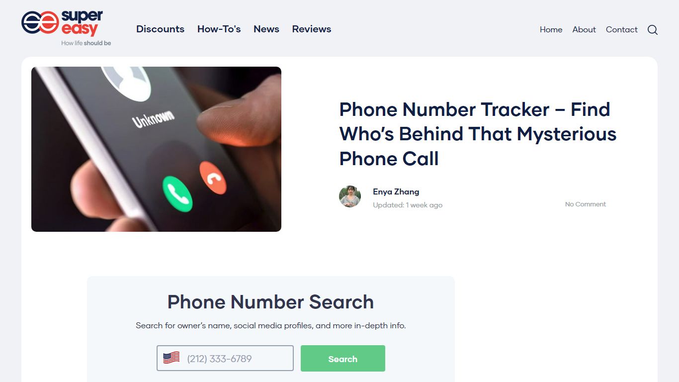 Phone Number Tracker – Find Who’s Behind That Mysterious Phone Call